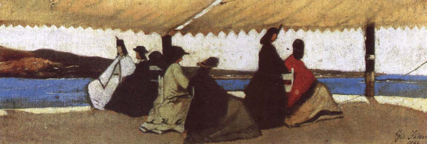 Giovanni Fattori The Palmieri-s Bathing Rotunda